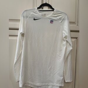 NFL White Long Sleeve Men's Shirt
